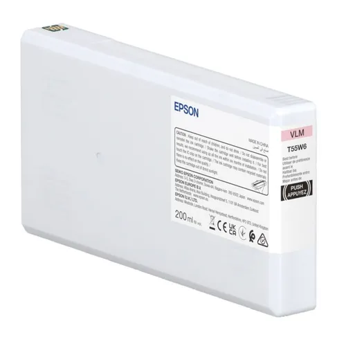 Epson T55W6 Vivid Light Magenta Ink Cartridge - (C13T55W600)