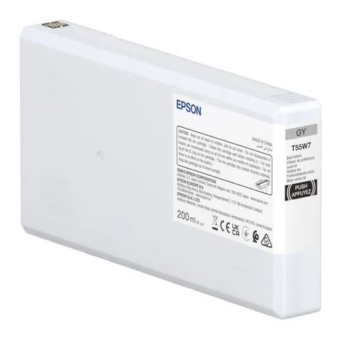 Epson T55W7 Grey Ink Cartridge - (C13T55W700)