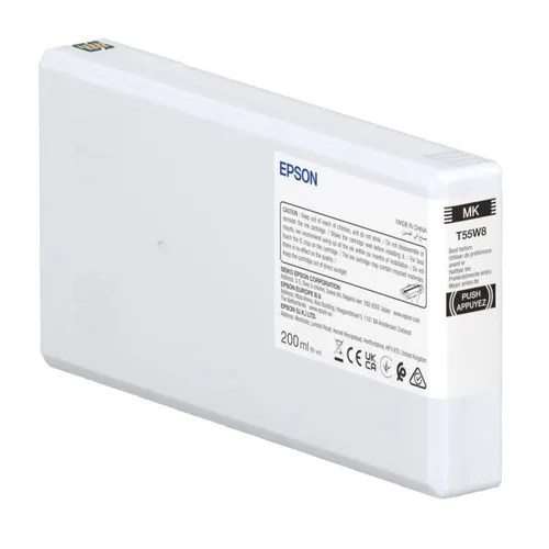 Epson T55W8 Matte Black Ink Cartridge - (C13T55W800)