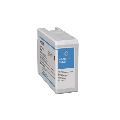 Epson C13T58C240 Cyan Ink Cartridge - (SJIC55(C))