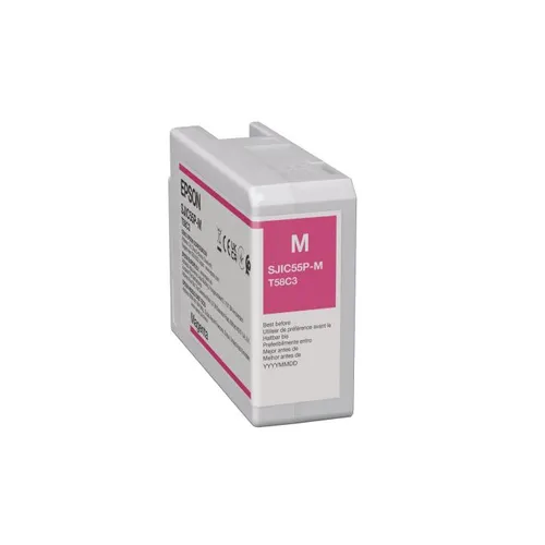 Epson C13T58C340 Magenta Ink Cartridge - (SJIC55(M))