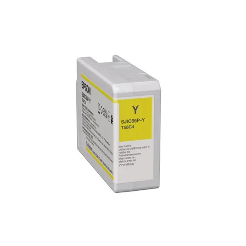 Epson C13T58C440 Yellow Ink Cartridge - (SJIC55(Y))