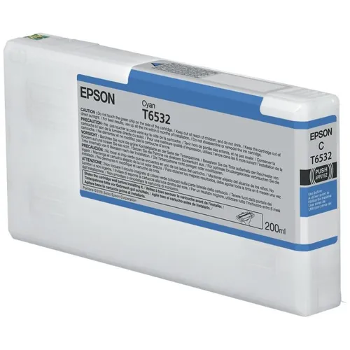 Epson T6532 Cyan Ink Cartridge - (C13T653200)