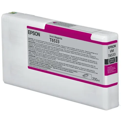 Epson T6533 Vivid Magenta Ink Cartridge - (C13T653300)