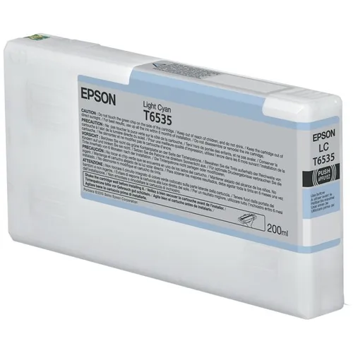 Epson T6535 Light Cyan Ink Cartridge - (C13T653500)