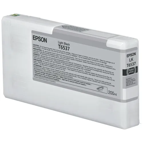 Epson T6537 Light Black Ink Cartridge - (C13T653700)