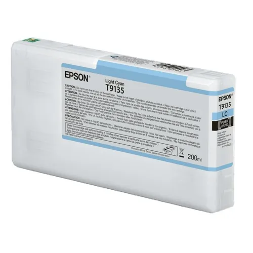 Epson T9135 Light Cyan Ink Cartridge - (C13T913500)
