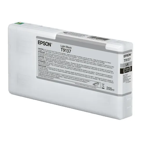Epson T9137 Light Black Ink Cartridge - (C13T913700)