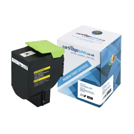 Compatible Lexmark C232H High Capacity Black Toner Cartridge - (C232HK0)