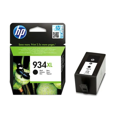 HP 934XL High Capacity Black Ink Cartridge - (C2P23AE)