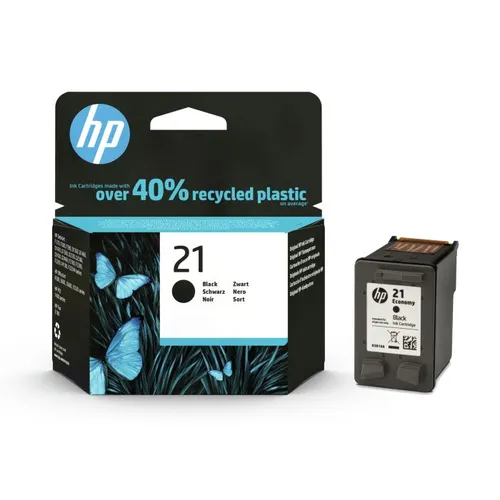 HP 21 Black Ink Cartridge - (C9351AE / HP 21 Cartridge)