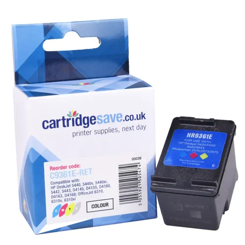 Compatible HP 342 Light User Tri-Colour Printer Cartridge - (C9361EE)