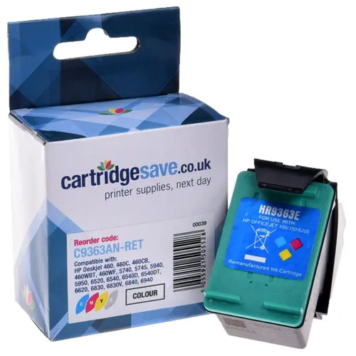 Compatible HP 344 High Capacity Tri-Colour Printer Cartridge - (C9363EE)
