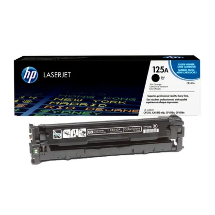 HP 125A Black Toner Cartridge - (CB540A)