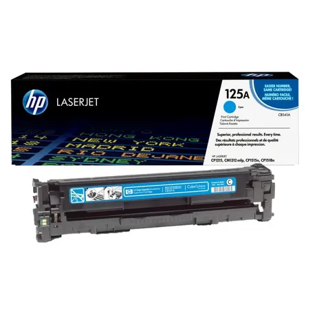 HP 125A Cyan Toner Cartridge - (CB541A)