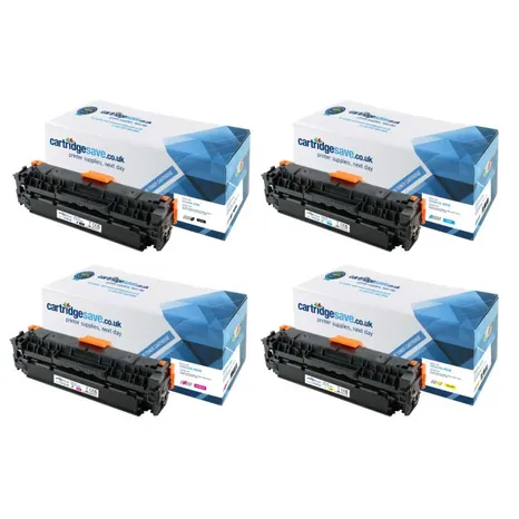 Compatible HP 304A 4 Colour Toner Cartridge Multipack