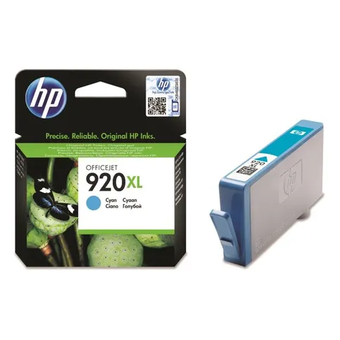 HP 920XL High Capacity Cyan Ink Cartridge - (CD972AE)