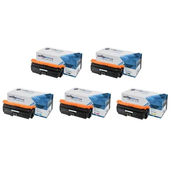 Compatible HP 647A / HP 648A 5 Colour Toner Cartridge Multipack