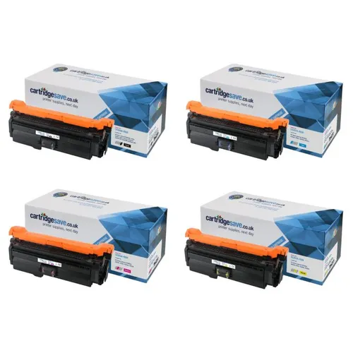 Compatible HP 647A / HP 648A 4 Colour Toner Cartridge Multipack