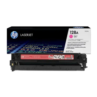 HP 128A Magenta Toner Cartridge - (CE323A)