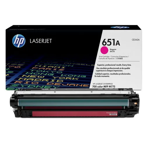 HP 651A Magenta Toner Cartridge - (CE343A)