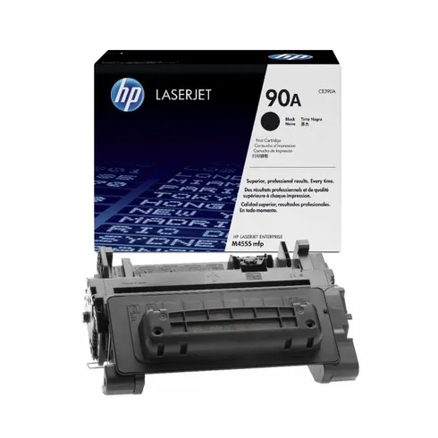 HP 90A Black Toner Cartridge - (CE390A)