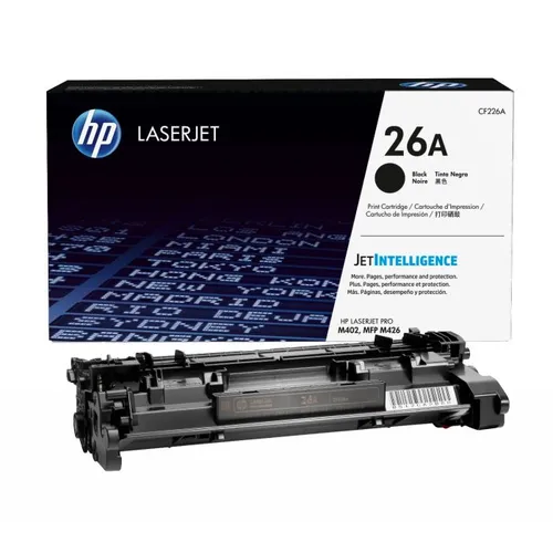 HP 26A Black Toner Cartridge - (CF226A)