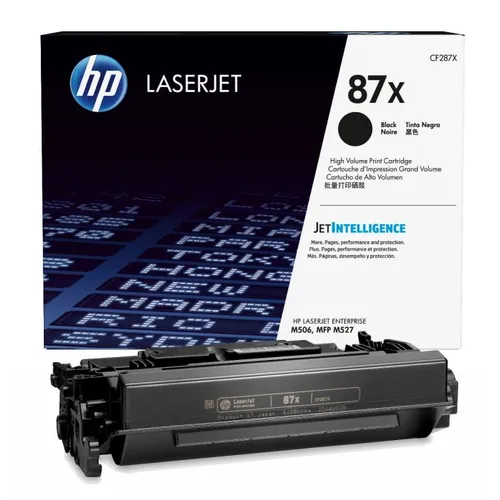 HP 87X High Capacity Black Toner Cartridge - (CF287X)