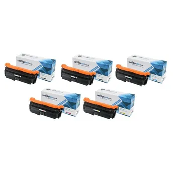 Compatible HP 5 Colour 652A / 654A Toner Cartridge Multipack