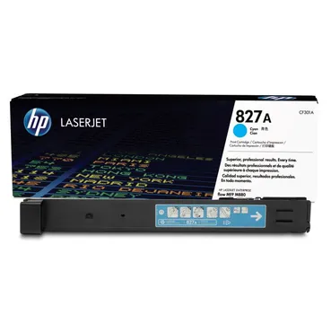 HP 827A Cyan Toner Cartridge - (CF301A)