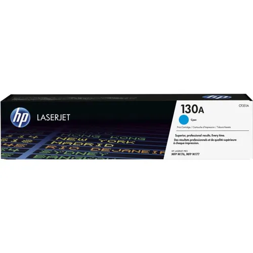 HP 130A Cyan Toner Cartridge - (CF351A)
