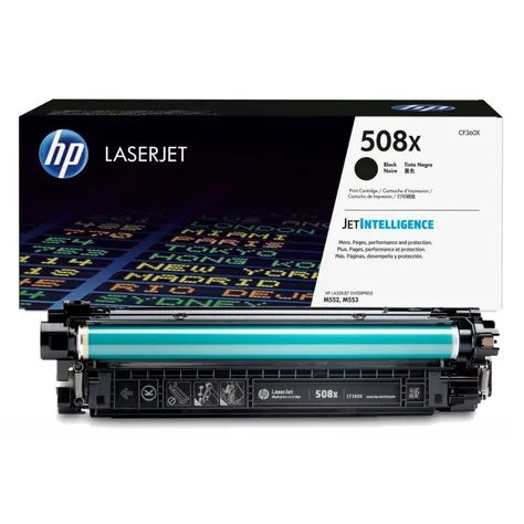 HP 508X High Capacity Black Toner Cartridge - (CF360X)