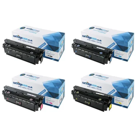 Compatible HP 508X High Capacity 4 Colour Toner Cartridge Multipack
