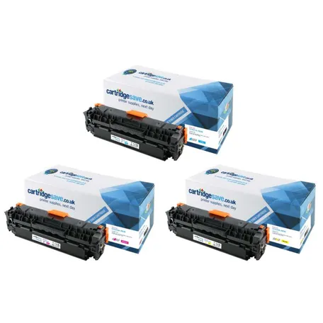 Compatible HP 304A 3 Colour Toner Cartridge Multipack - (CF372AM)