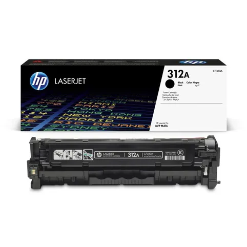 HP 312A Black Toner Cartridge - (CF380A)