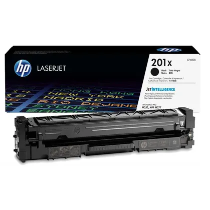 HP 201X High Capacity Black Toner Cartridge - (CF400X)