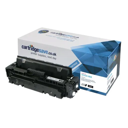 Compatible HP 410X High Capacity Black Toner Cartridge - (CF410X)