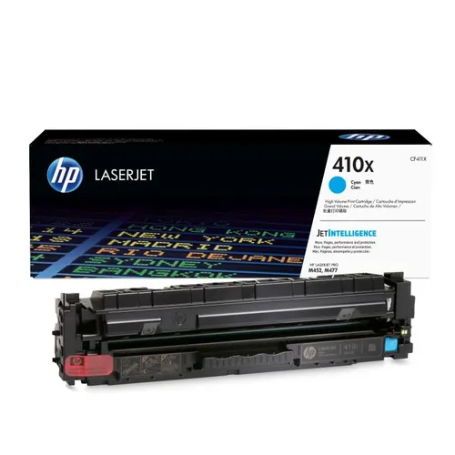 HP 410X High Capacity Cyan Toner Cartridge - (CF411X)