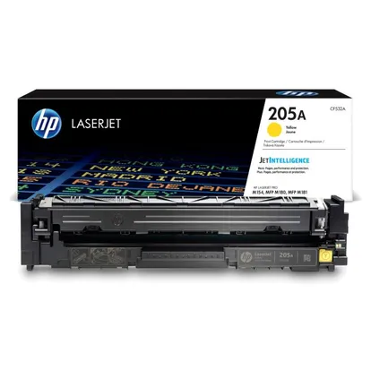 HP 205A Yellow Toner Cartridge - (CF532A)