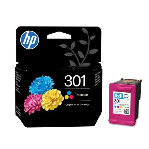 HP 301 Tri-Colour Ink Cartridge - (CH562EE)