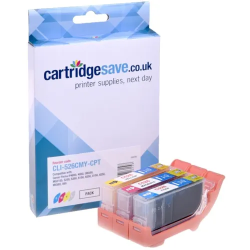 Compatible Canon CLI-526 Multipack 3-Colour Ink Cartridge - (4541B006AA)