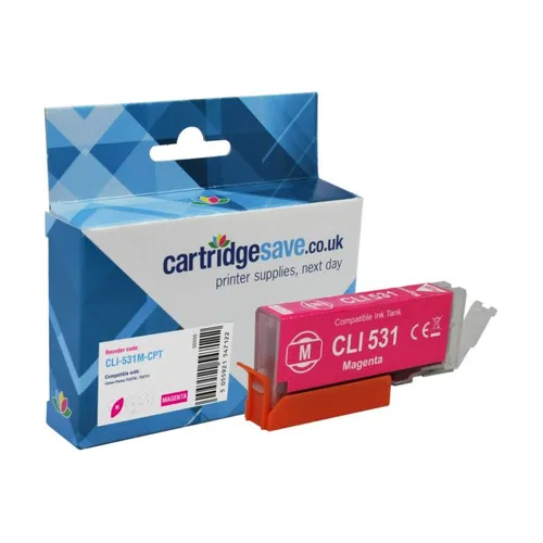 Compatible Canon CLI-531M Magenta Ink Cartridge - (6120C001)