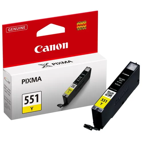 Canon CLI-551Y Yellow Ink Cartridge - (6511B001)