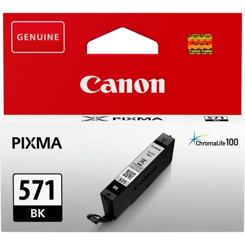 Canon CLI-571BK Black Ink Cartridge - (0385C001)