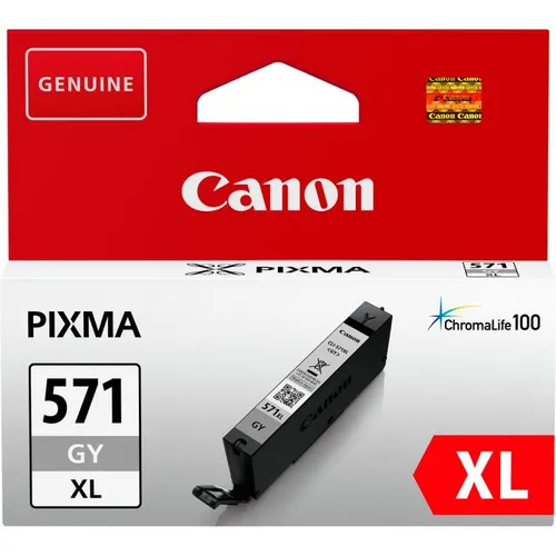 Canon CLI-571GYXL High Capacity Grey Ink Cartridge - (0335C001)