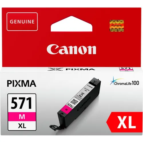 Canon CLI-571MXL High Capacity Magenta Ink Cartridge - (0333C001)