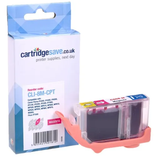 Compatible Canon CLI-8M Magenta Printer Cartridge - (0622B001)