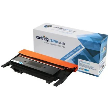 Compatible Samsung CLT-C406S Cyan Toner Cartridge - (CLT-C406S/ELS)