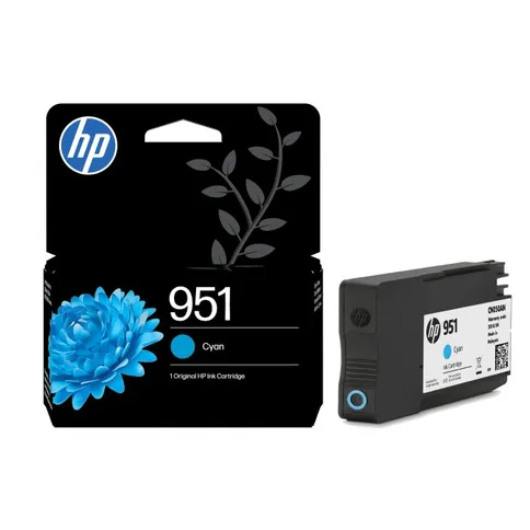 HP 951 Cyan Ink Cartridge - (CN050AE)