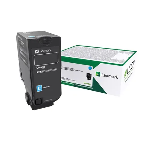 Lexmark 75B20C0 Cyan Return Program Toner Cartridge